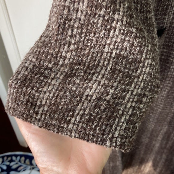 Sheridan Barnett London vintage wool tweed long coat M ( UK 12 US 10) - Picture 7 of 11